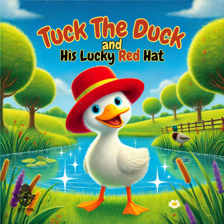 TUCK the DUCK and His Lucky Red Hat | Coloring Adventures | Kids Story | Coloring Book | Children's Story