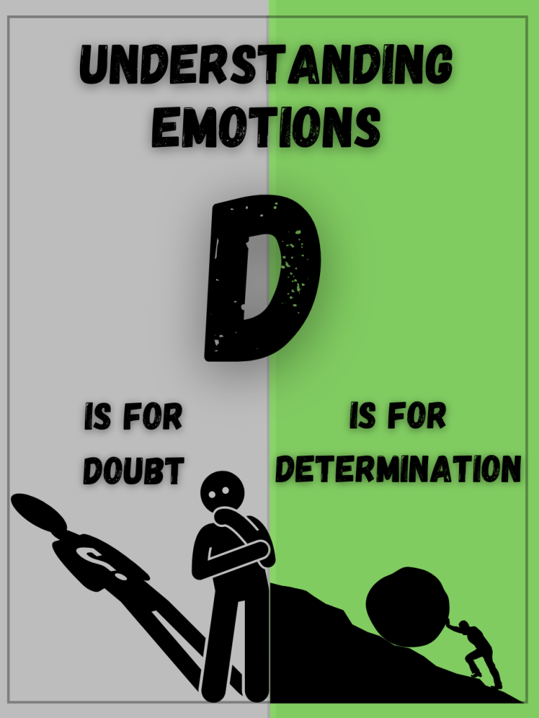 Understanding Emotions: D is for Doubt and Determination | Childrens Learning | Emotions & Feelings | Childrens Books